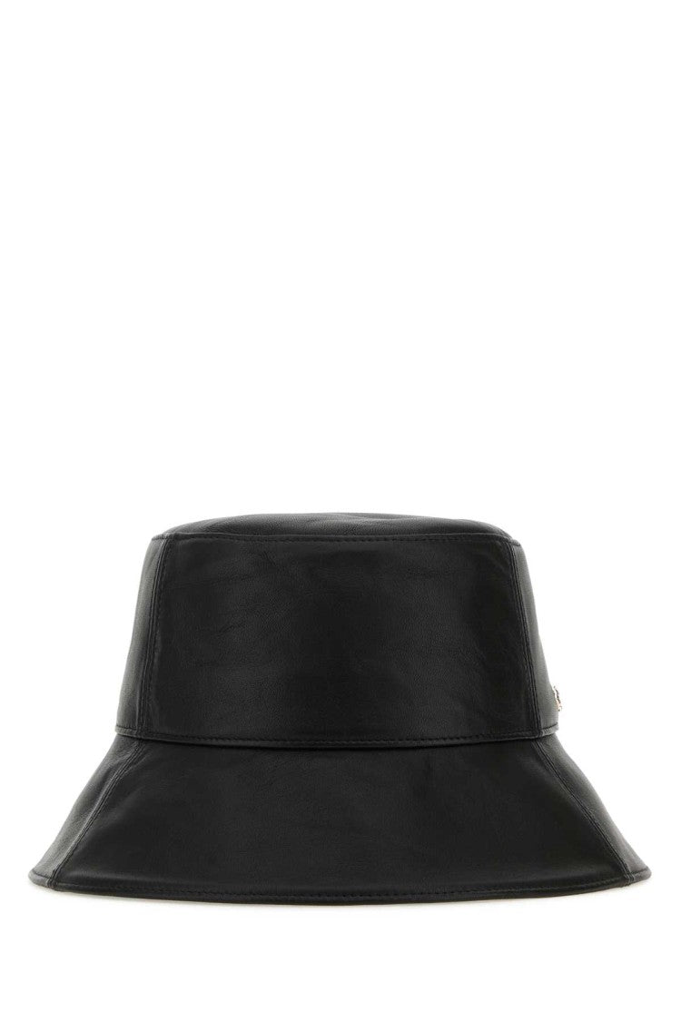 Helen Kaminski Black Nappa Leather Witney Bucket Hat