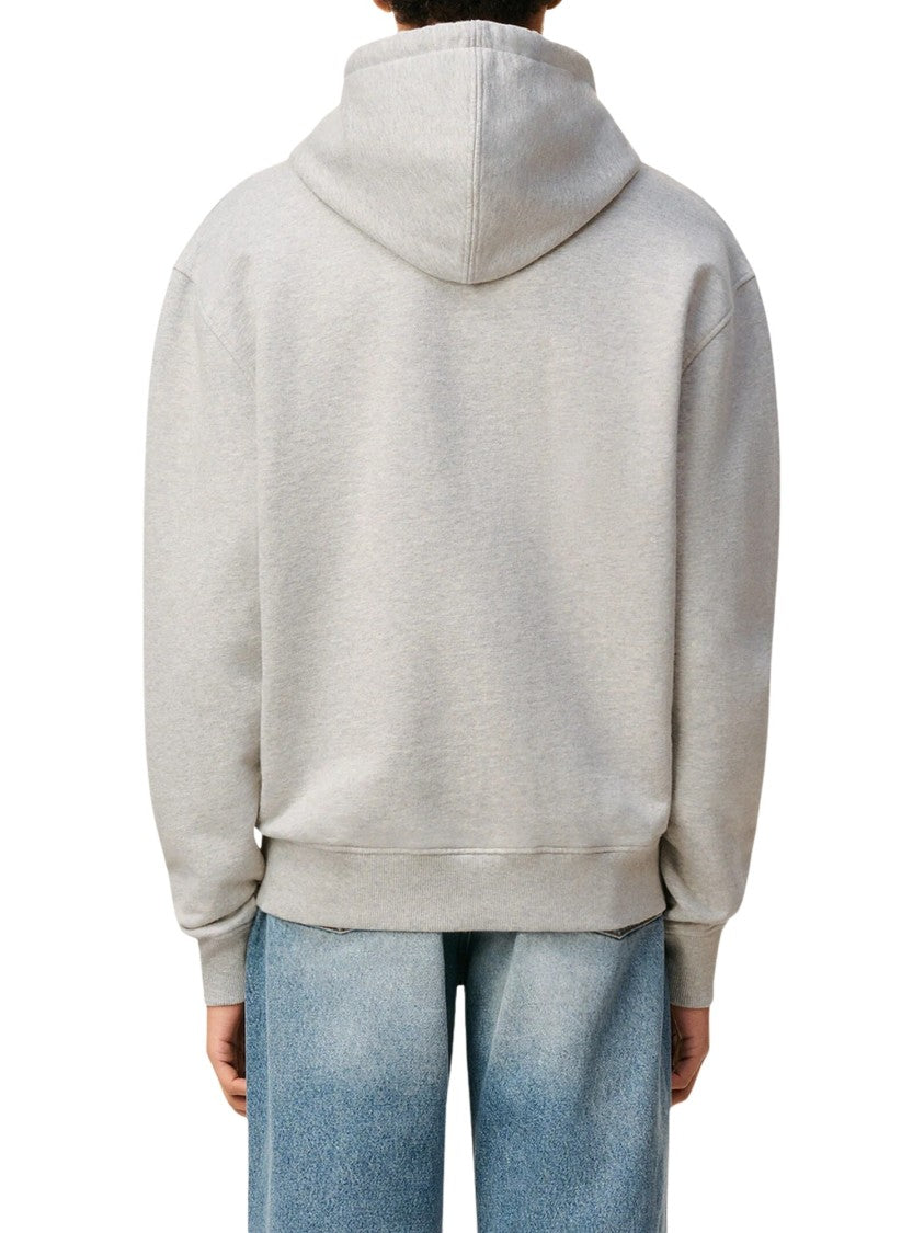 Ami Paris Quota Ami De Coeur Light Grey Hoodie