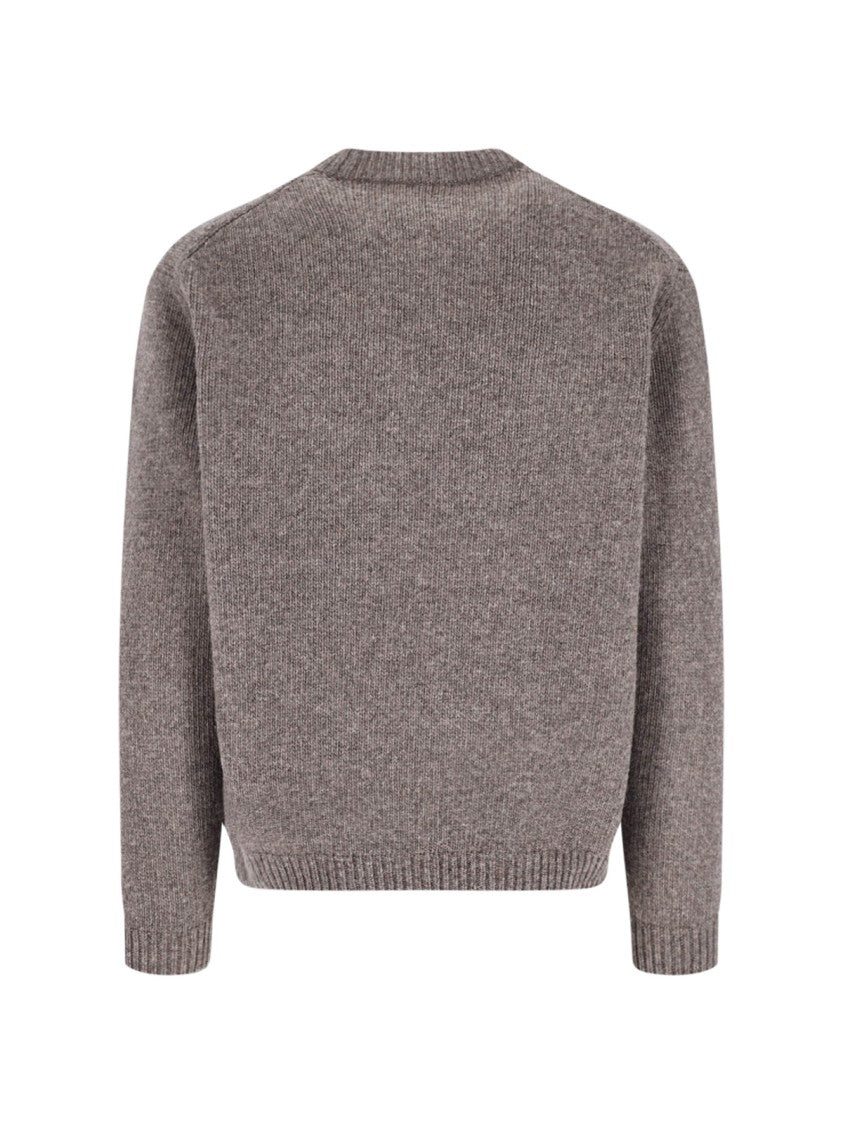 Maison Kitsuné Textured Knit Sweater