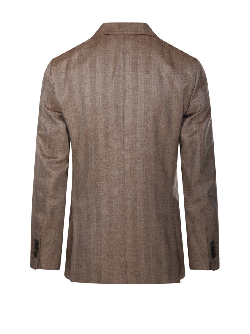 Santaniello Tailored Brown Jacket