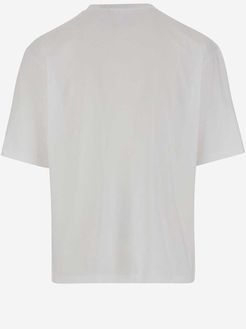 Dsquared2 Contrast Logo Cotton T-Shirt
