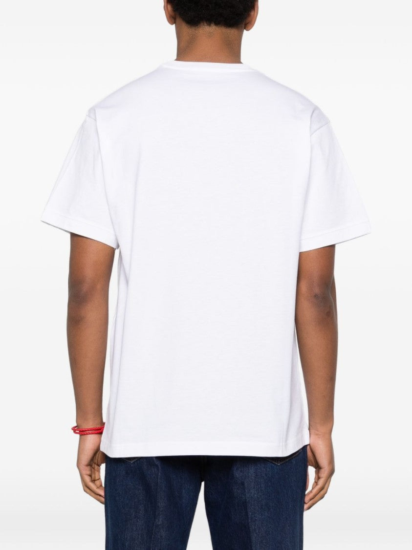 Gucci White Short-Sleeve T-Shirt With Vintage-Inspired Graphic