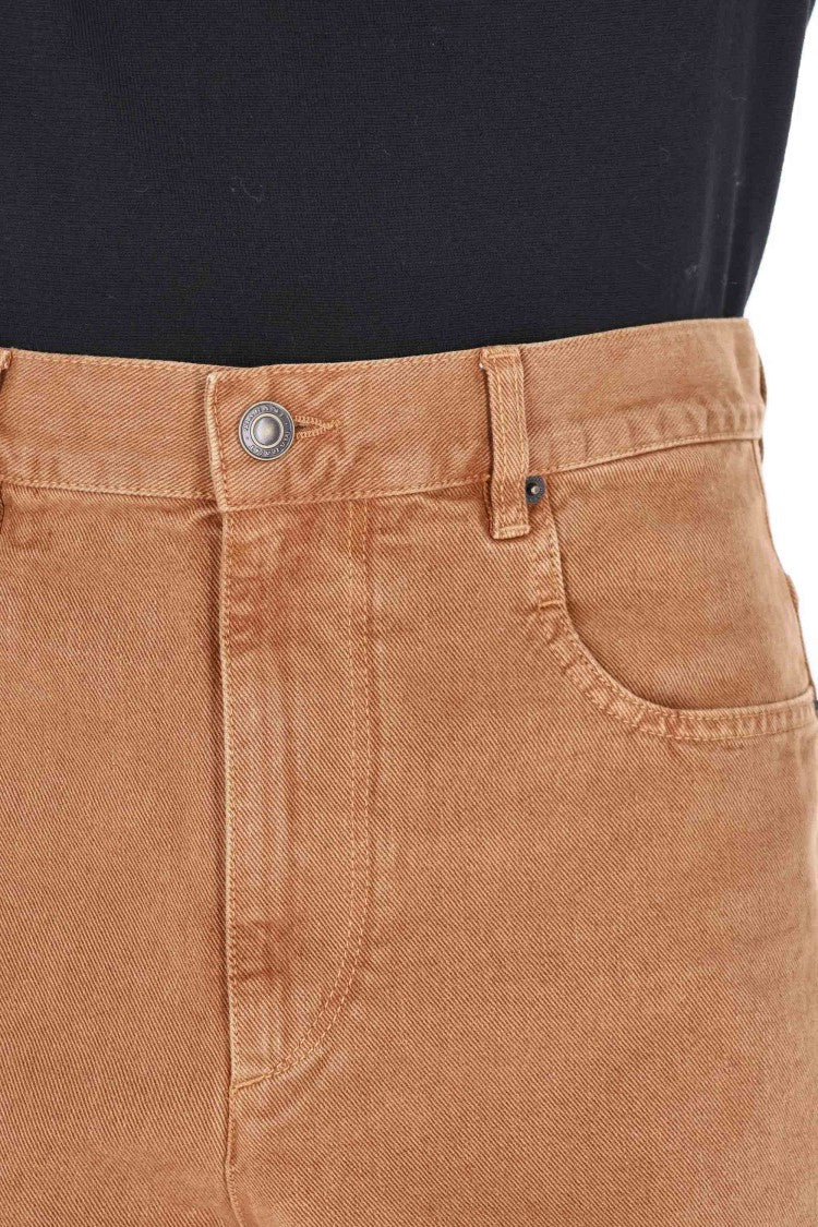 Isabel Marant Jameson Overfit Twill 5-Pocket Trousers