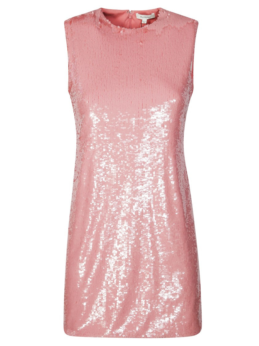 J. W. Anderson Shimmering Sleeveless Mini Shift Dress