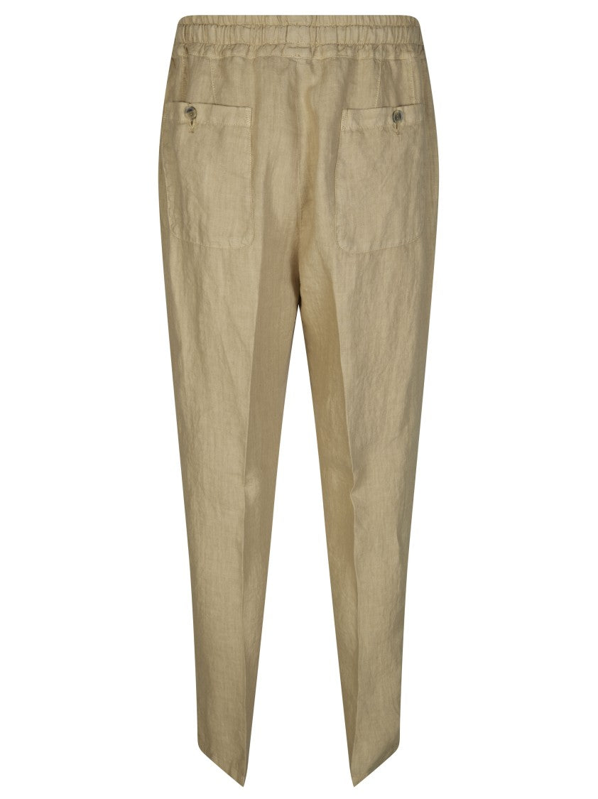 Altea Pantalone Mattia Relaxed Linen Trousers