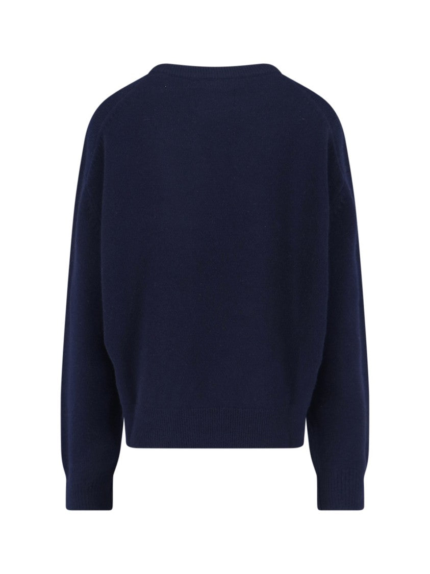 Extreme Cashmere Navy Blue 431 Mike Cashmere-Blend Sweater