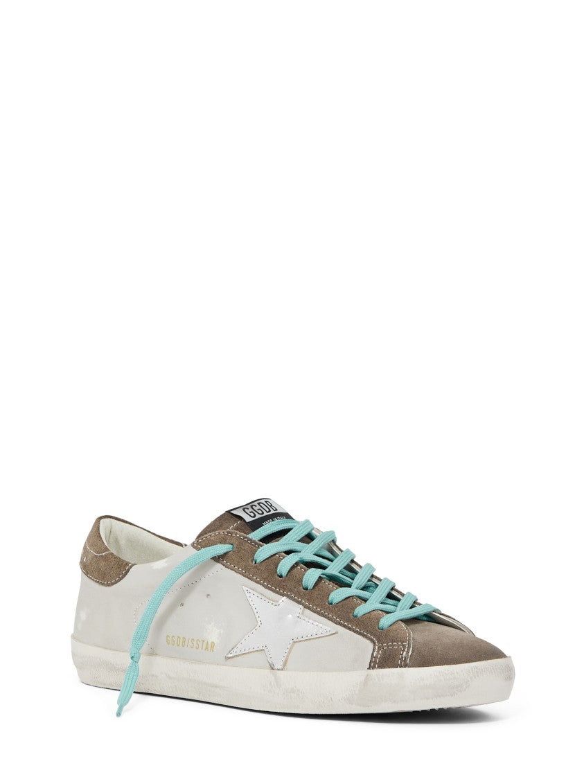 Golden Goose Super-Star Sneakers With Suede