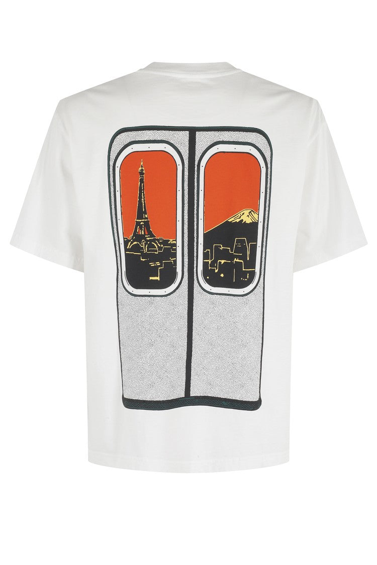 Kenzo City-Inspired Oversized T-Shirt With Graphic Detail