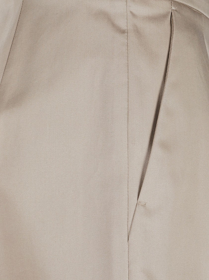 Max Mara Tailored High-Waist Shorts With Structured Waistband