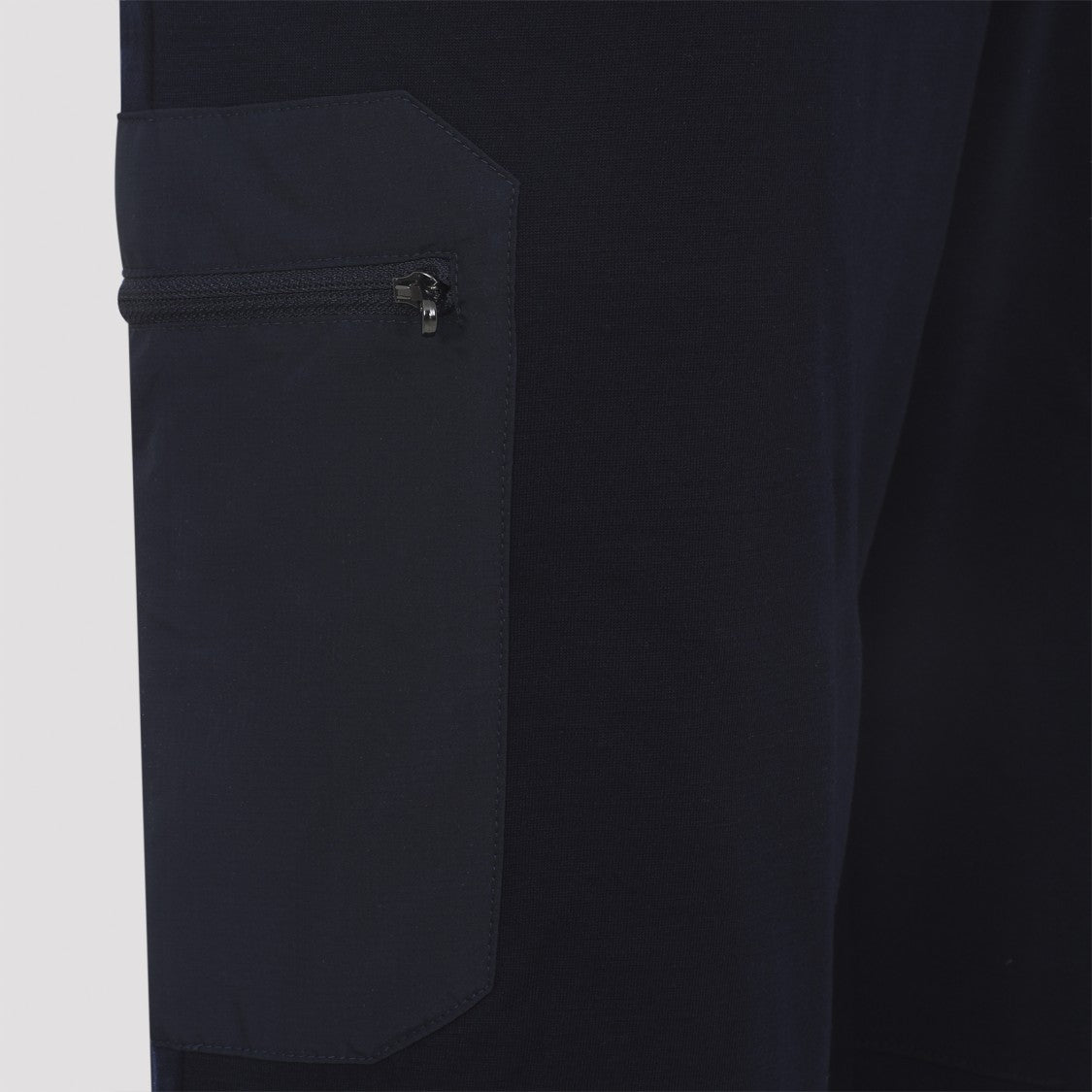 Sease Tailored Slim Fit Trousers With Zippered Pocket