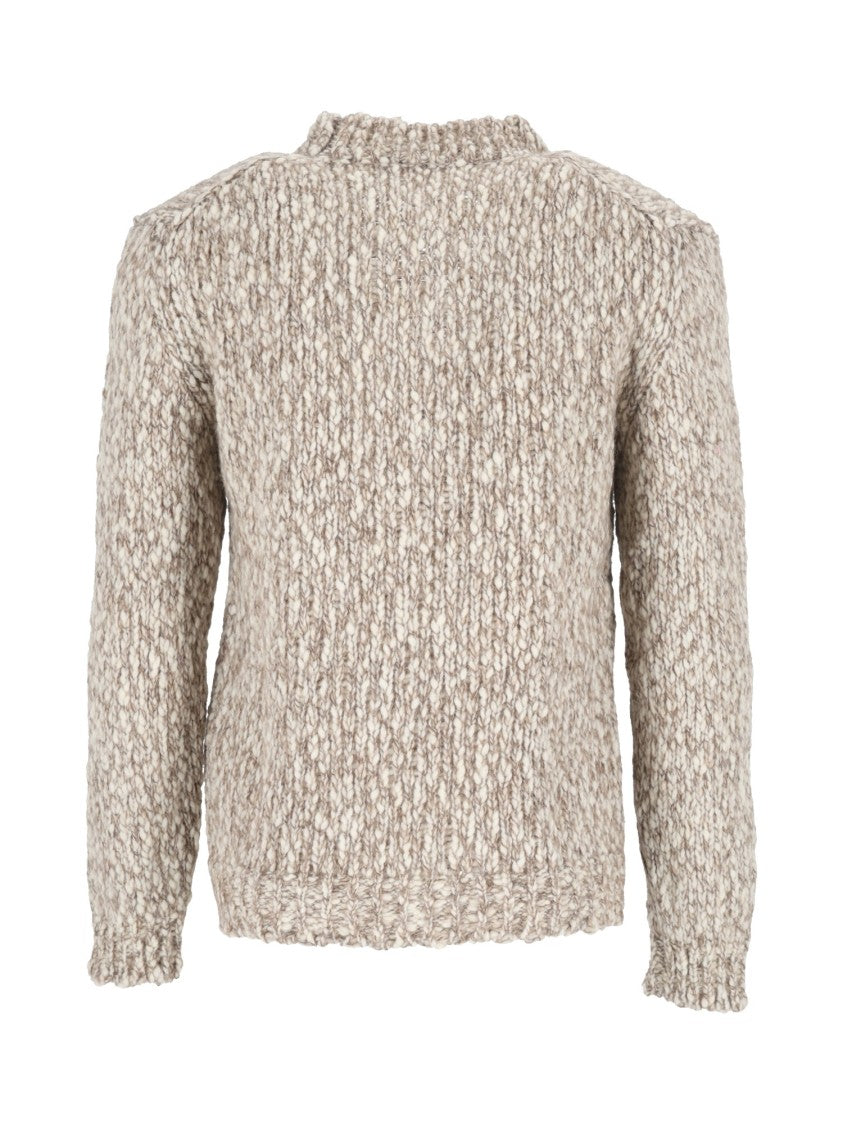 Sette Fili Cashmere Tweed-Knit Patch Pocket Cardigan