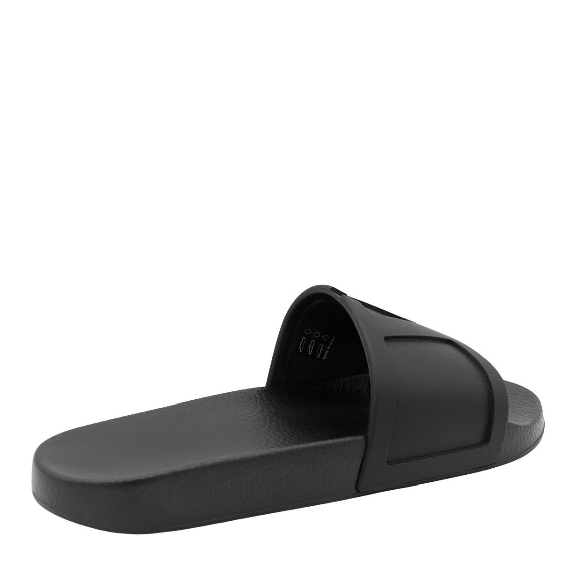 Valentino Garavani Contoured Flat Slide Shoes With Embossed Strap