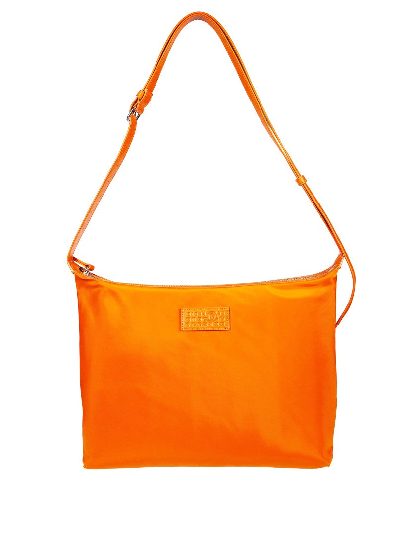 Mm6 By Maison Margiela Nylon Crossbody Embossed Logo Crossbody Bag