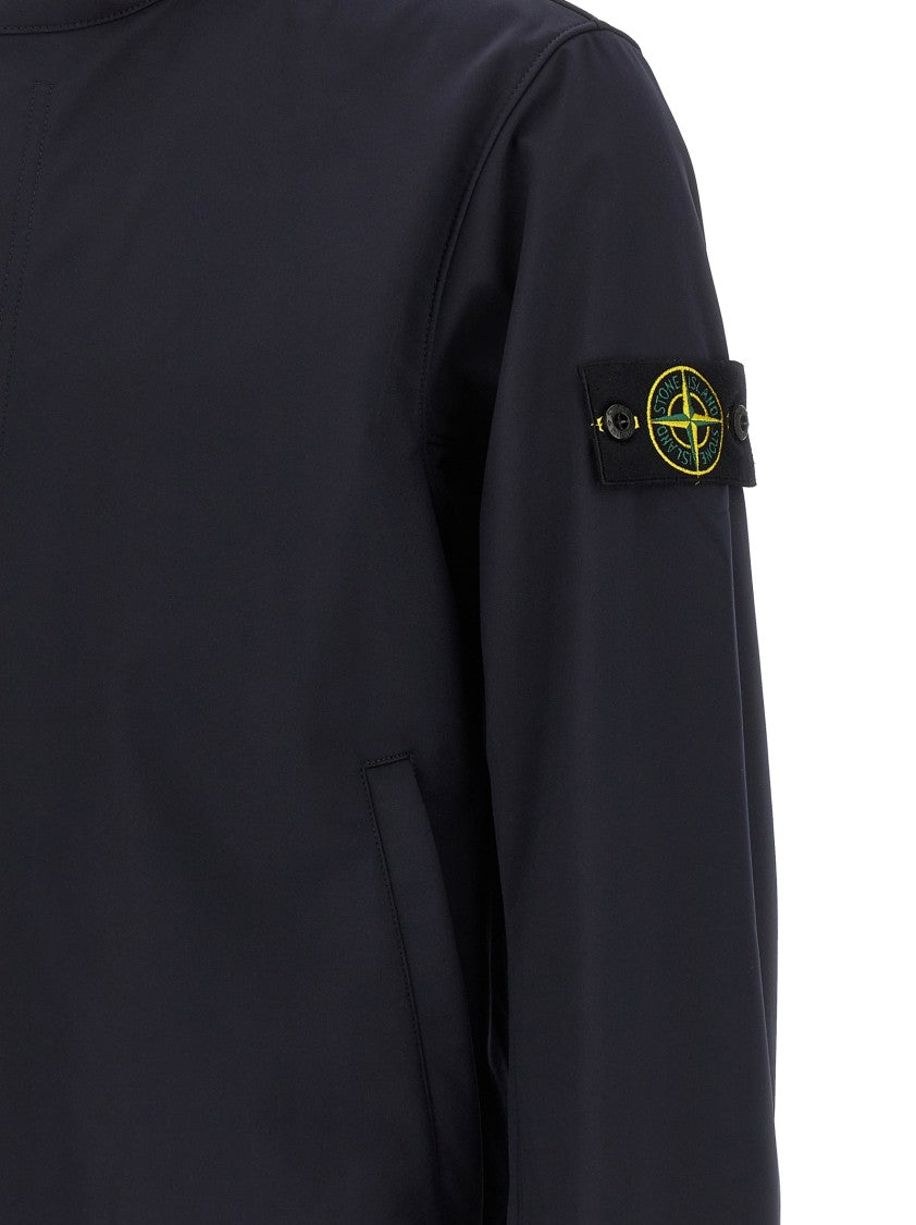Stone Island Three-Layer Technical Jacket With Adjustable Features