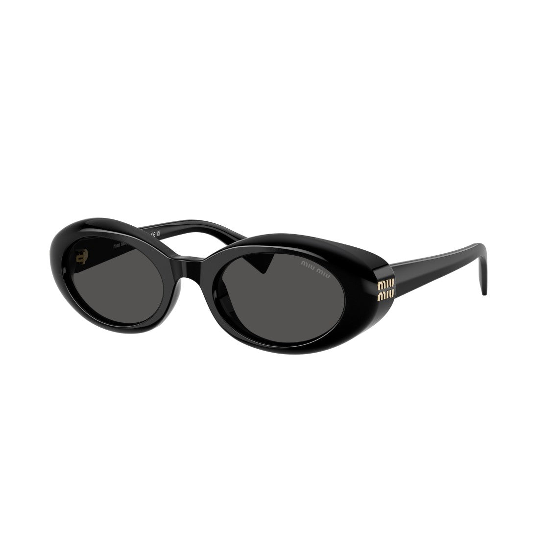 Miu Miu 0Mu B09s Oval Frame Sunglasses