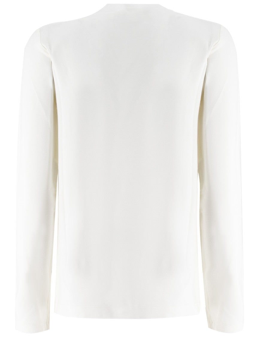 Panicale Boat Neckline Sweater With Lurex Detailing
