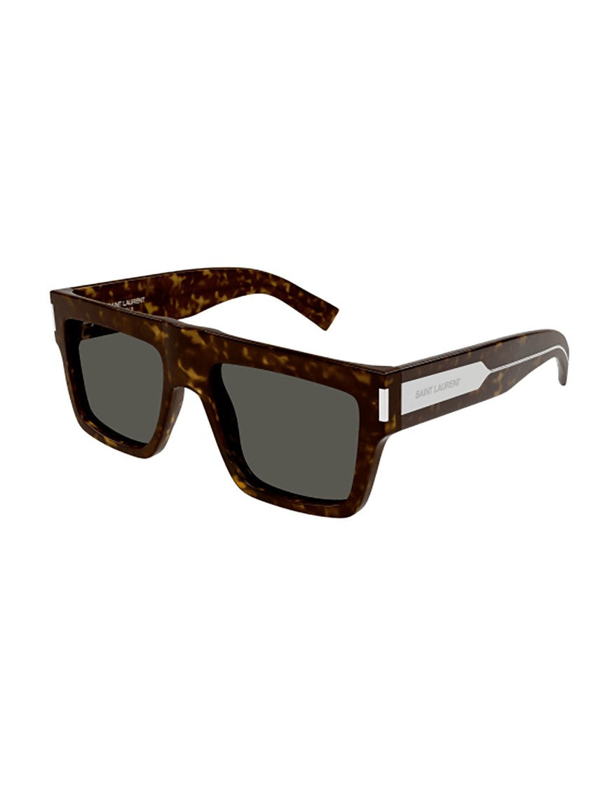 Saint Laurent Oversized Tortoiseshell Square Sunglasses