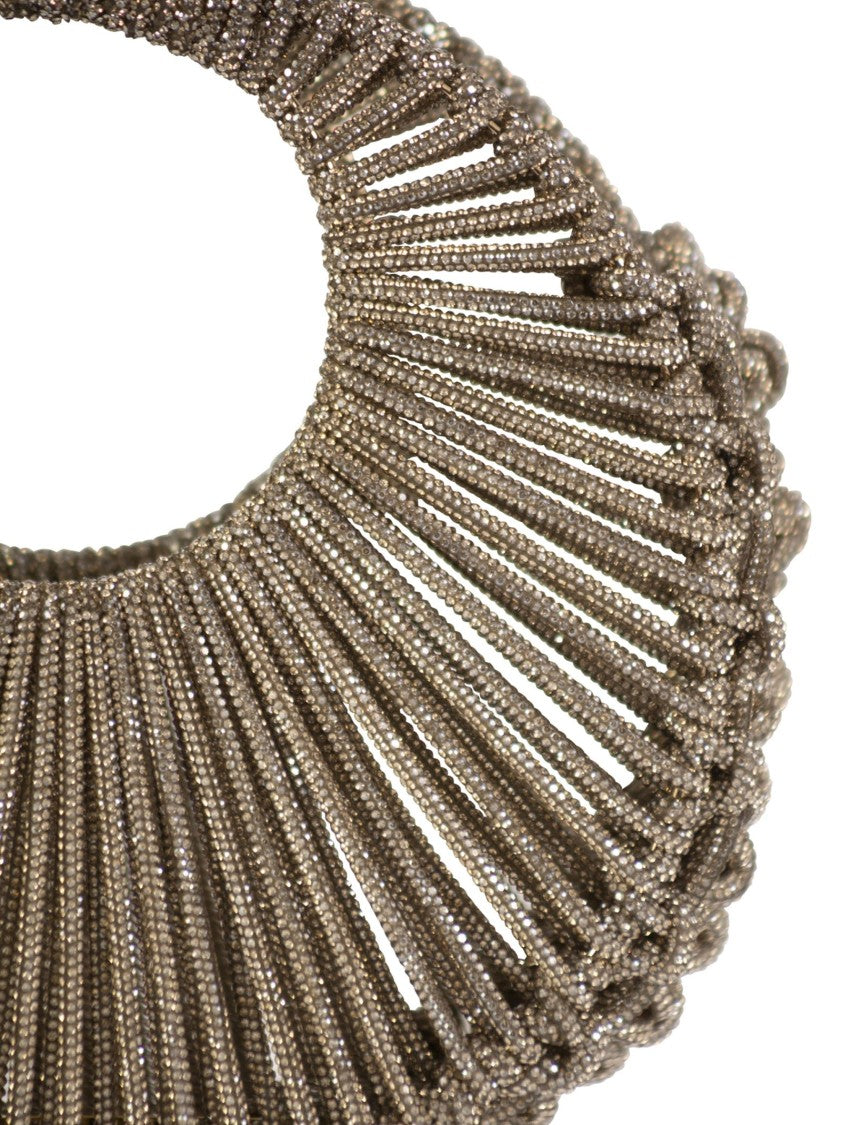 Hibourama Jaya - Jewellery Bag Studded With Crystals