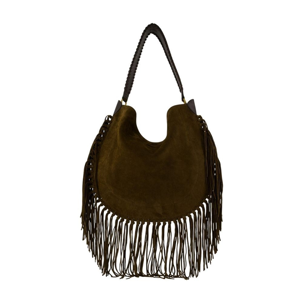 Isabel Marant Oskan Soft Ga Shoulder Bag - Leather - Brown