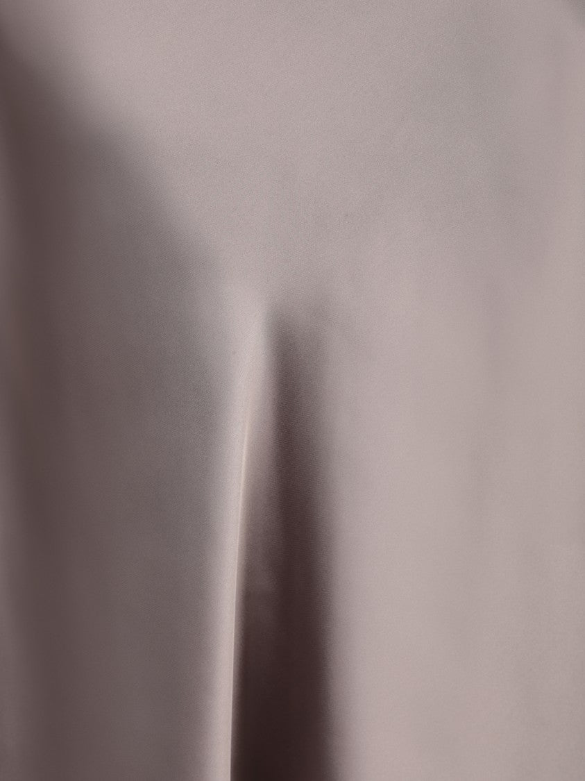 Herno Flowing Satin Blouse With Delicate Sheen