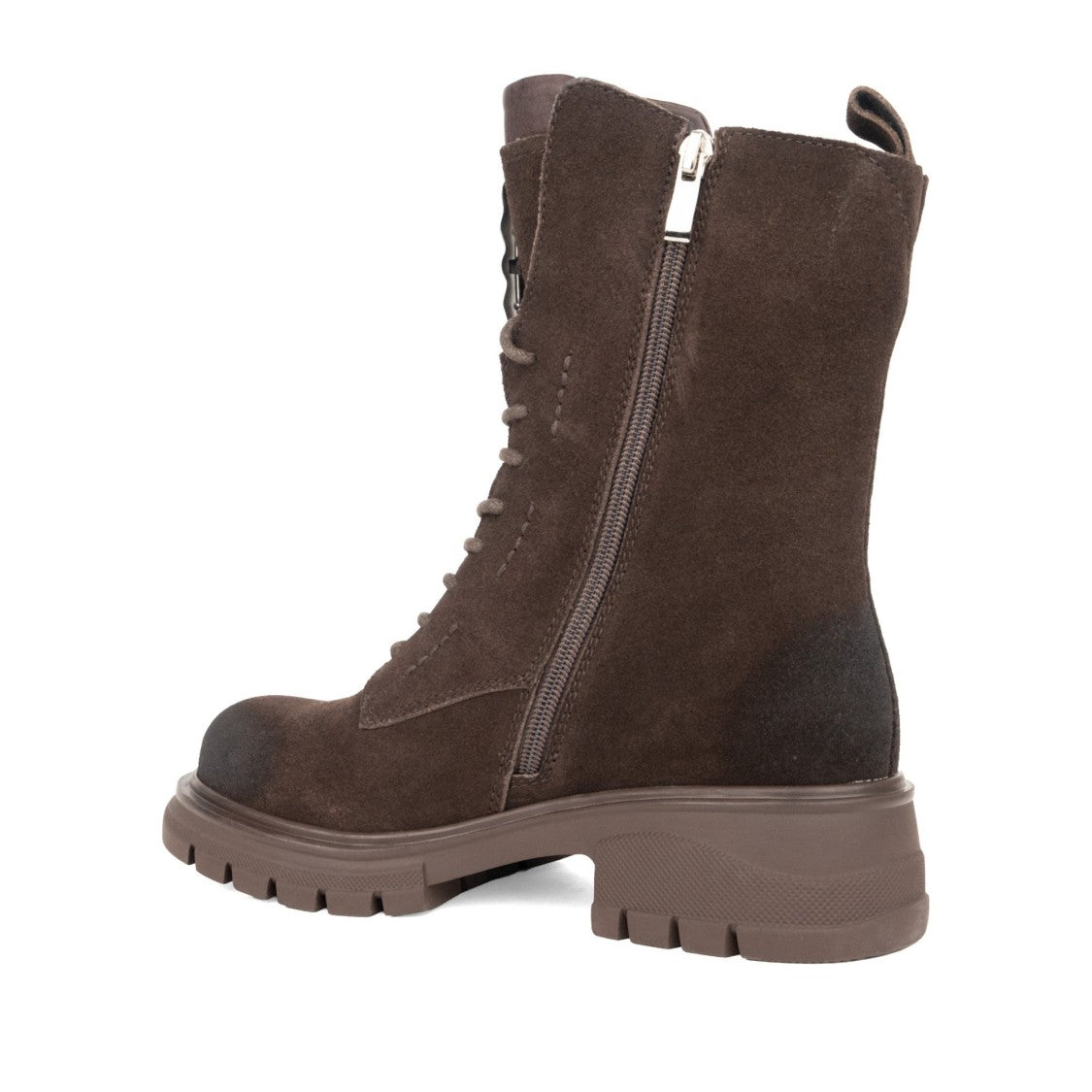 Linda Baumann Brown Rugged Sturdy Buckle Leather Ankle Boots