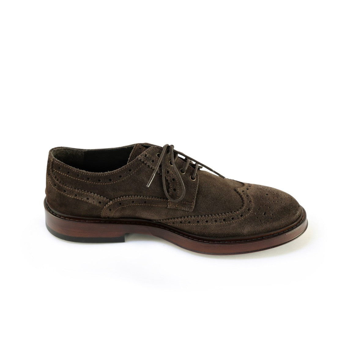 Ton Gout Refined Derby Shoes With Intricate Brogue Detailing