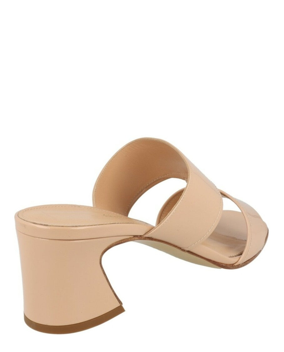Ferragamo Tot 55 Patent Leather Sandals