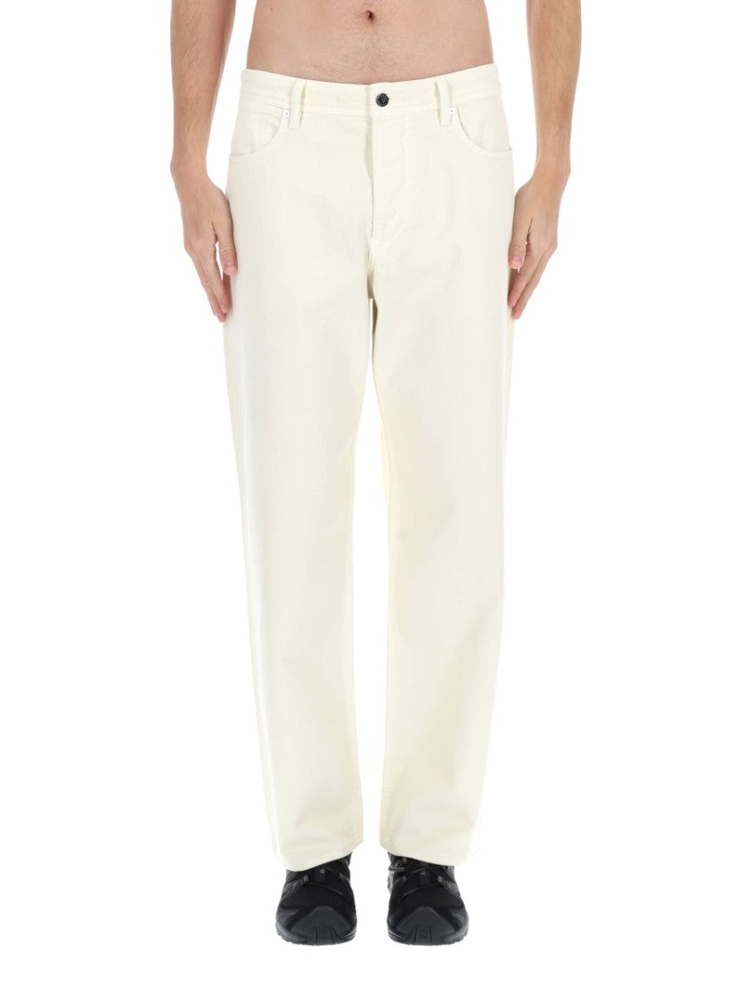 Stone Island Straight-Leg Five-Pocket Denim Jeans