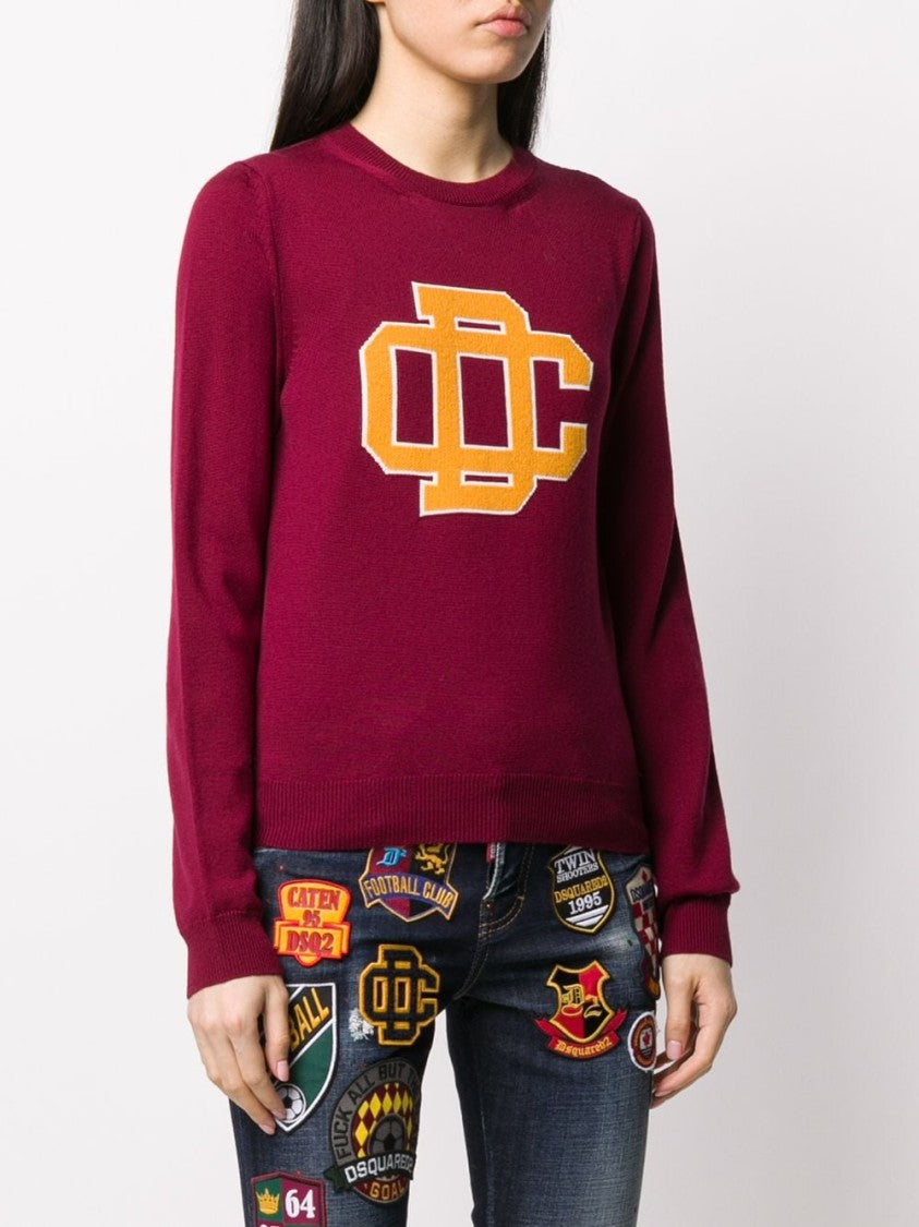 Dsquared2 Logo Knit Sweater