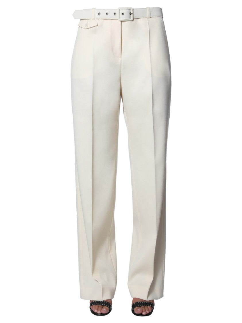Givenchy High-Waisted Tailored Pants With Matching Belt