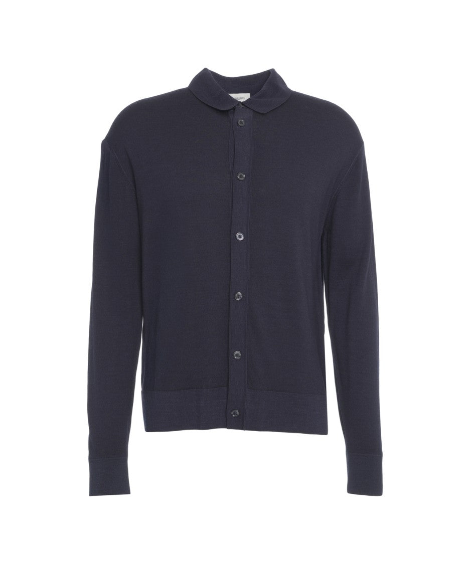 Paolo Pecora Refined Knitted Shirt With Classic Collar