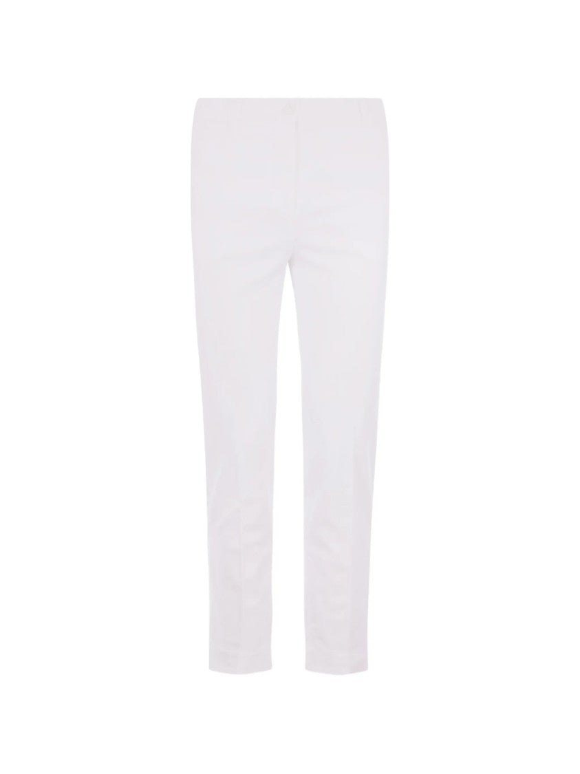 Incotex Ankle-Length Slim-Fit Trousers With Minimalist Design