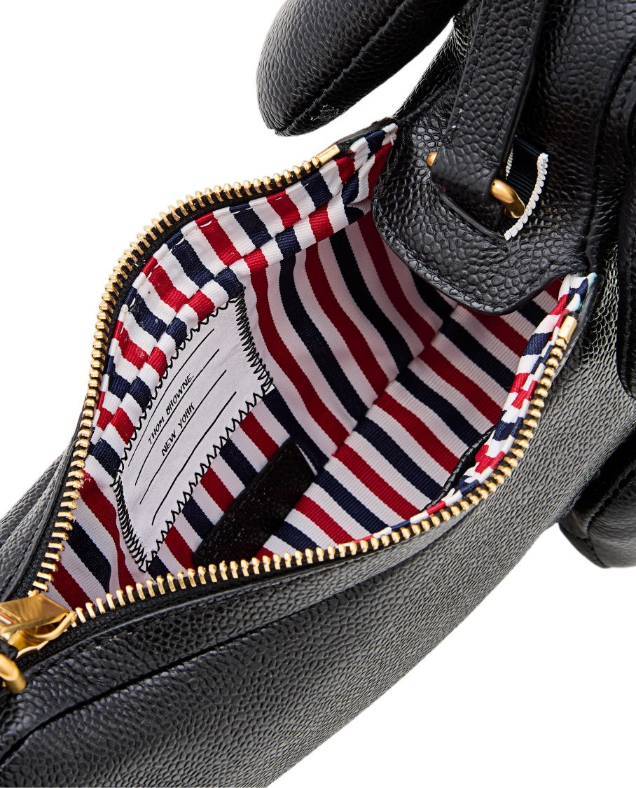 Thom Browne Textured Leather Dachshund-Inspired Shoulder Bag