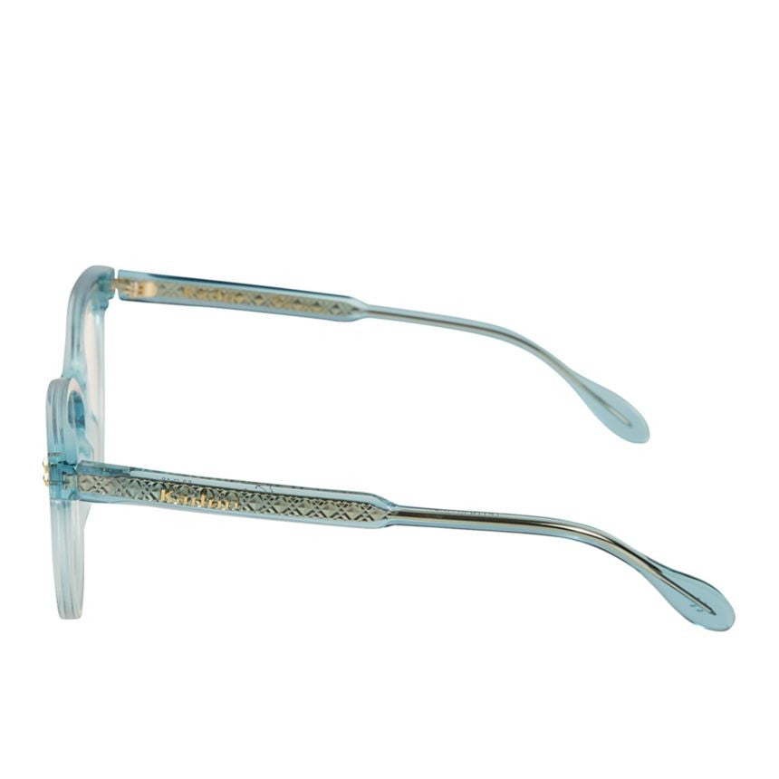 Kador Nikla Glamour Translucent Light Blue Cat-Eye Eyeglasses