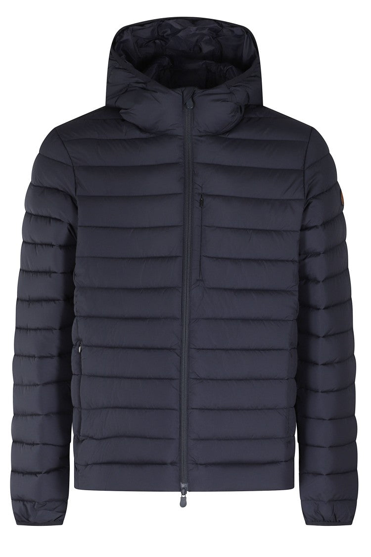 Save The Duck Quilted Waterproof Casual Jacket With Hood