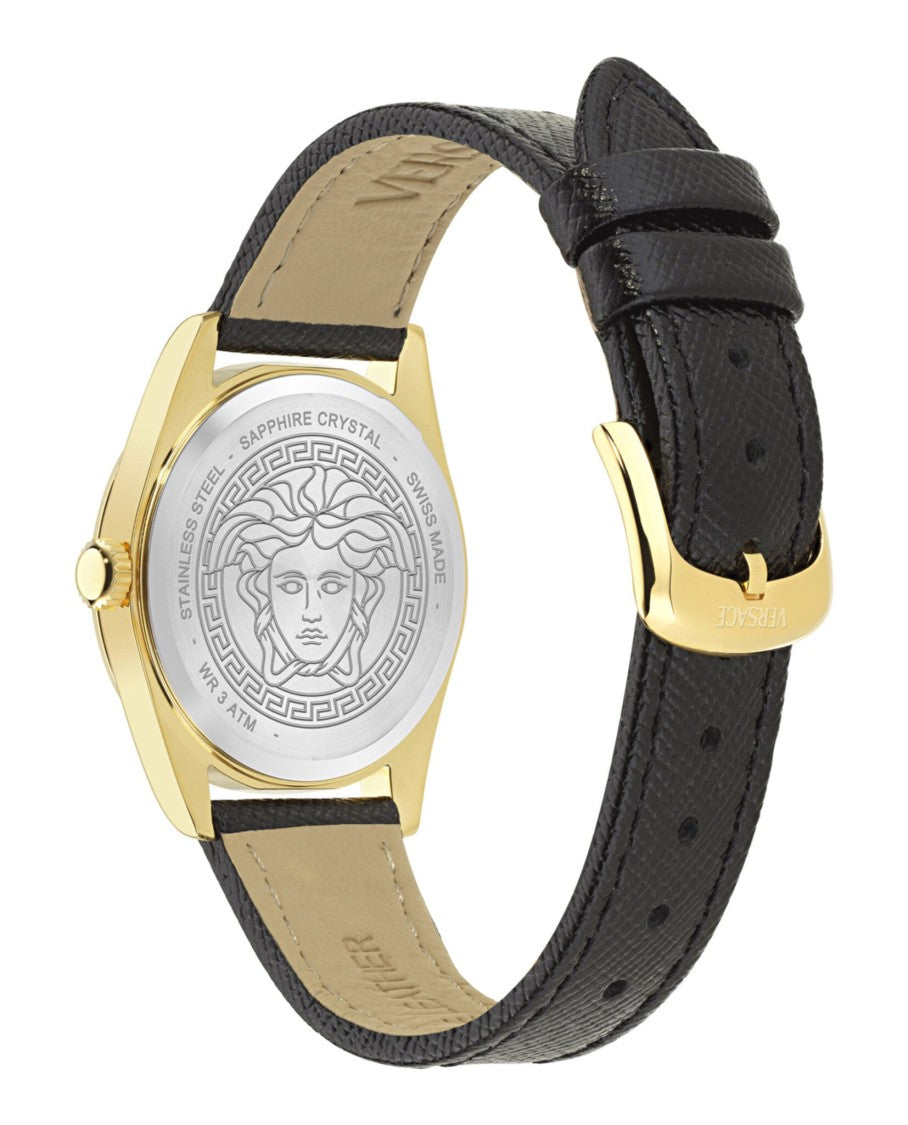 Versace Millenyium Leather Watch