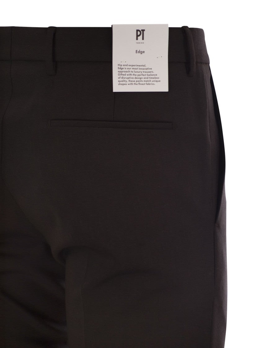 Pt Torino Dieci - Virgin Wool Trousers