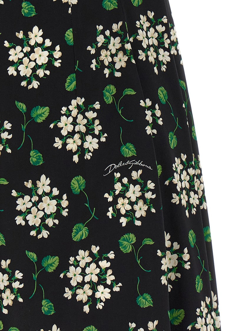 Dolce & Gabbana Flower Print Dress