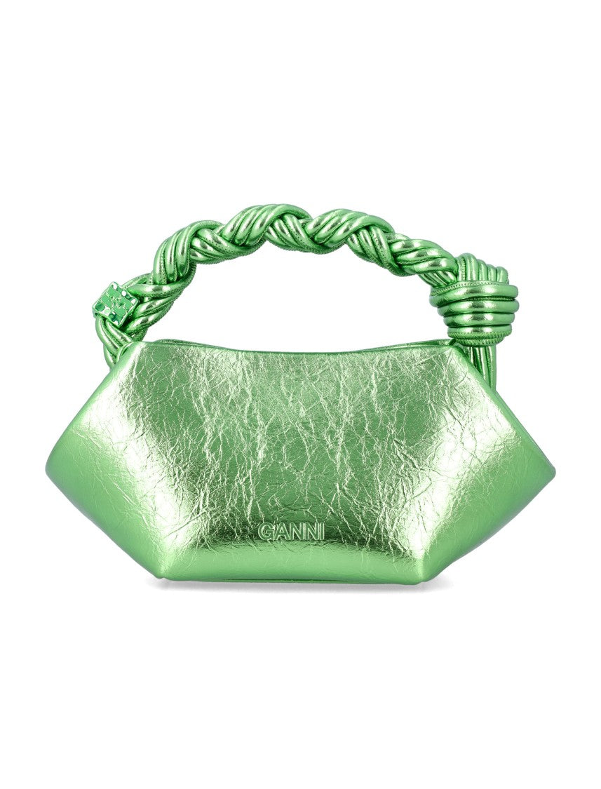 Ganni Metallic Mini Bou Bag