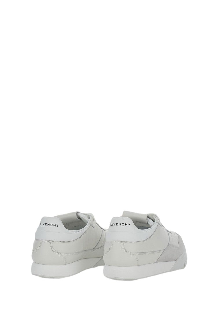 Givenchy Low-Top Sneakers In Smooth And Suede Calfskin Leather
