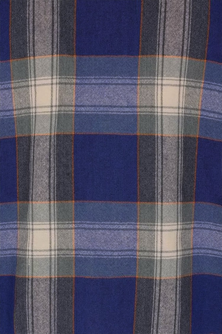 Visvim Plaid Long-Sleeve Shirt With Button-Down Front