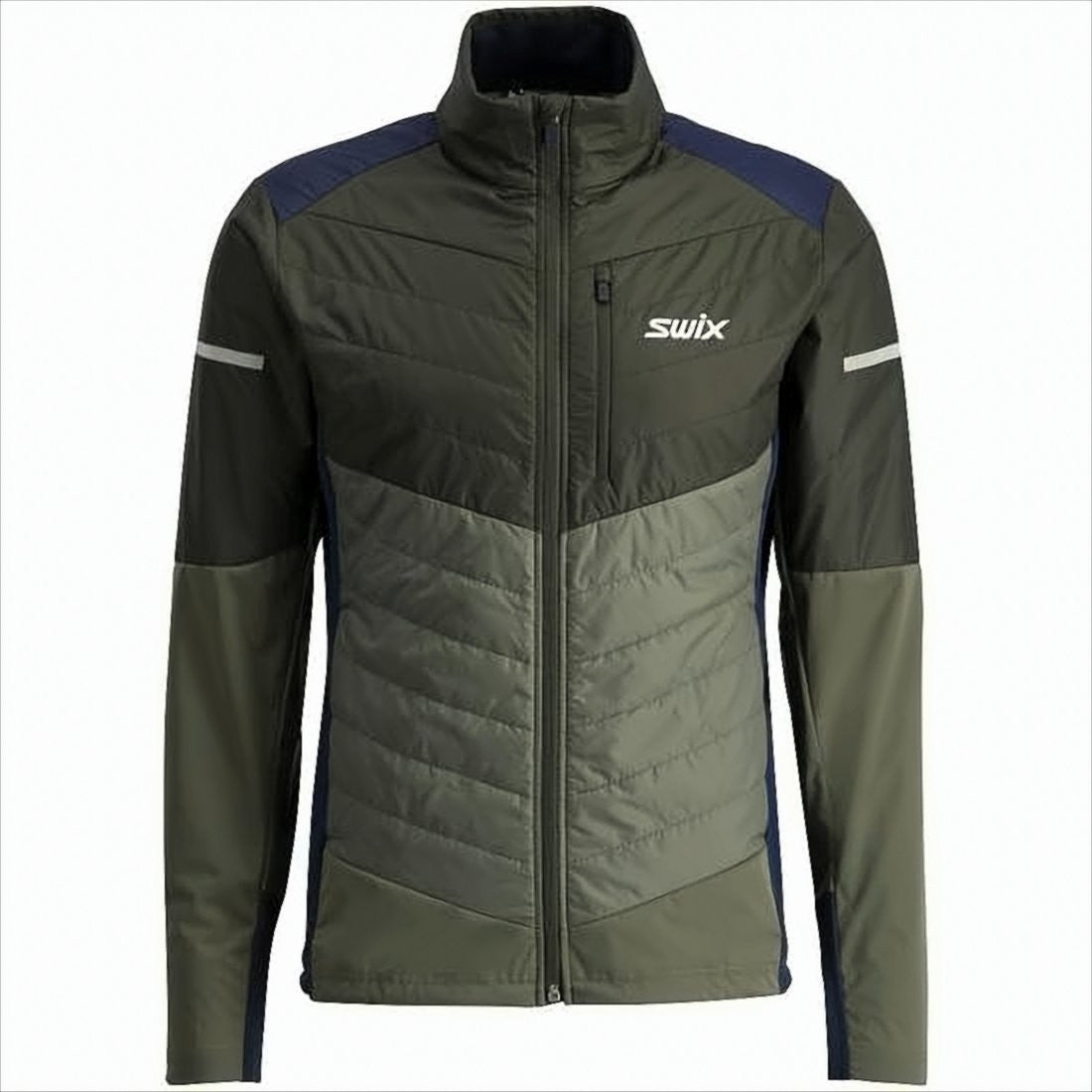 Swix Color-Block Technical Jacket With High Collar