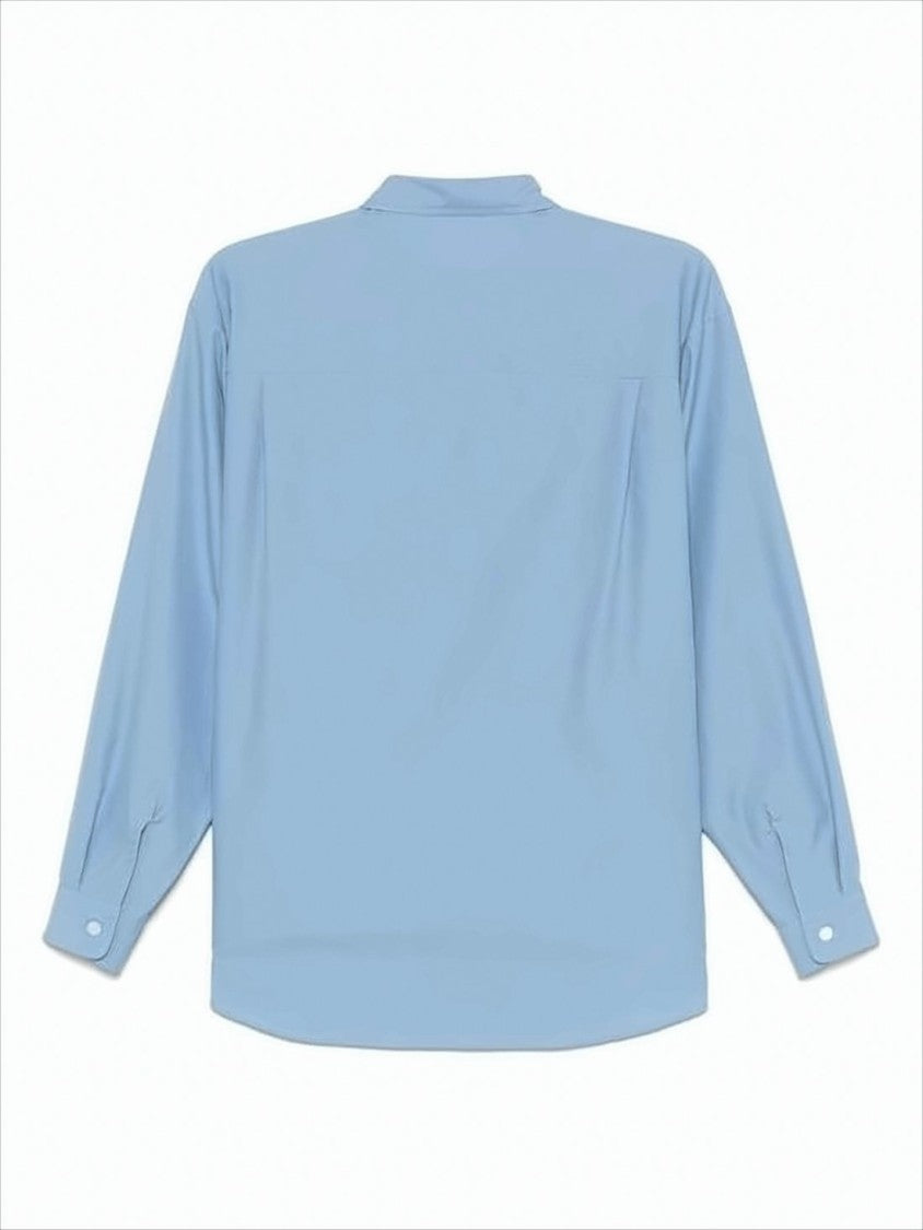 Auralee Long-Sleeve Cotton Shirt With Classic Collar