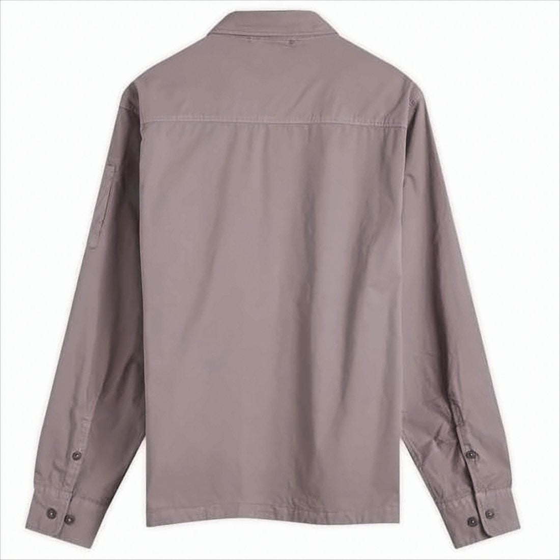 C.P. Company Lightweight Mauve Jacket With Classic Collar And Logo Patch