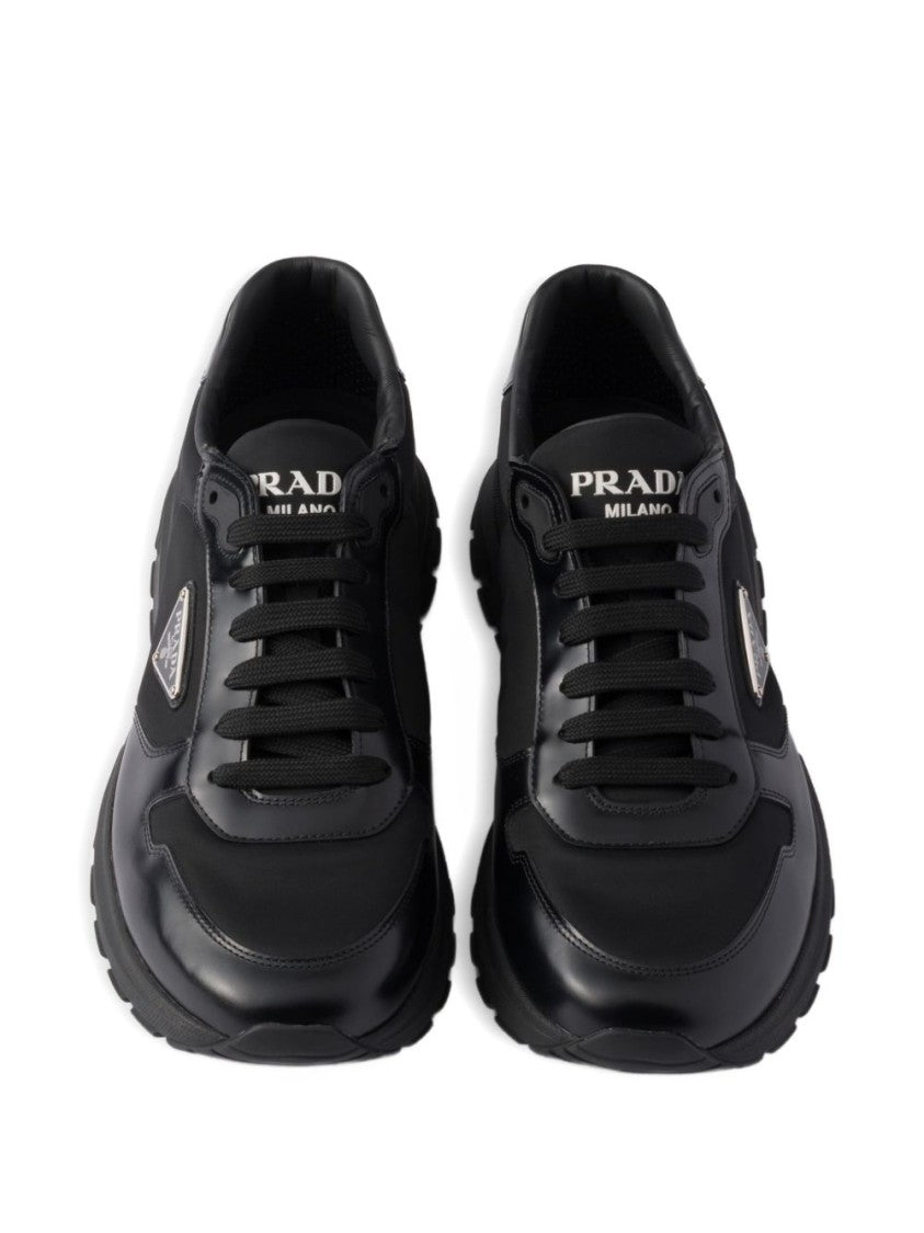 Prada Black Prax 01 Re-Nylon Sneakers