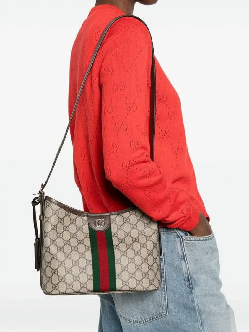 Gucci Rectangular Monogram Shoulder Bag