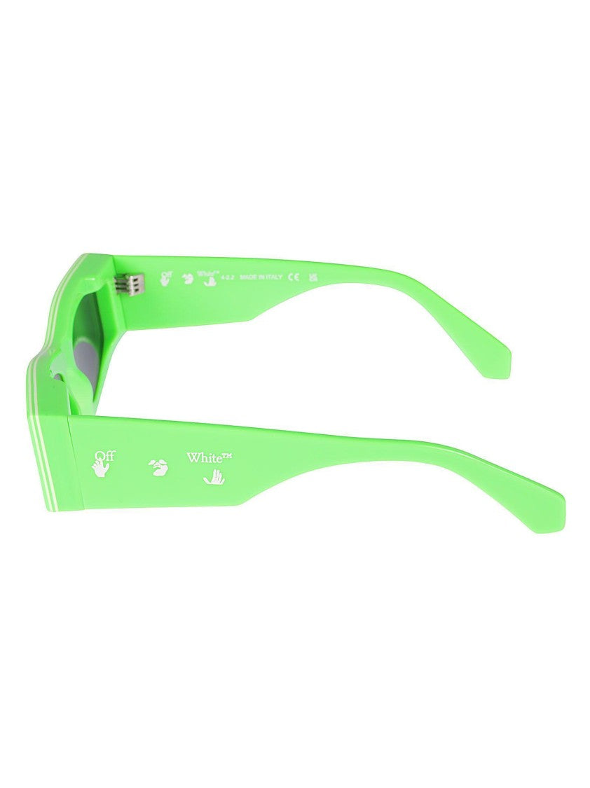 Off-White Oeri047 Andy Bold Rectangular Acetate Sunglasses