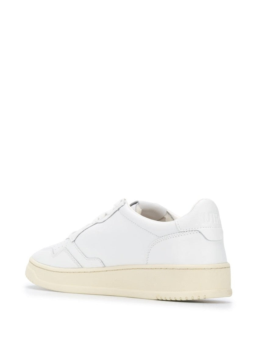 Autry Medalist Low-Top White Sneakers