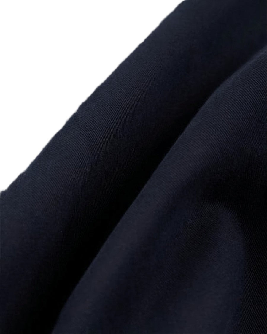 Pt Torino Tailored Blue Straight Pants With Button Closure