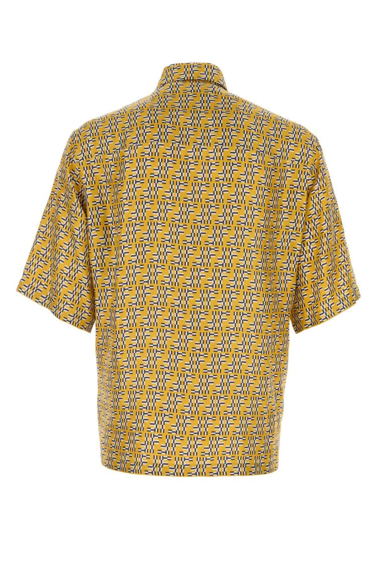 Fendi Printed Silk Shirt